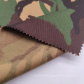 High quality twill fabric woodland military camouflage printed fabric for combat uniform
